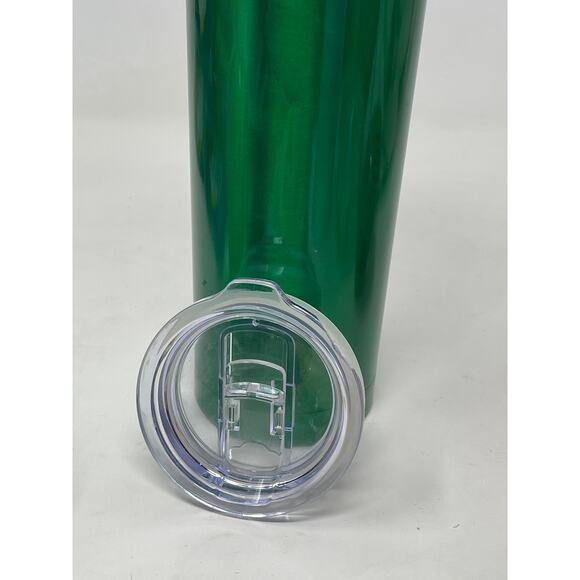 Starbucks Holiday 2020 Green Emerald 24oz Cold Cup Tumbler Marble Wave ~ READ - Picture 8 of 12